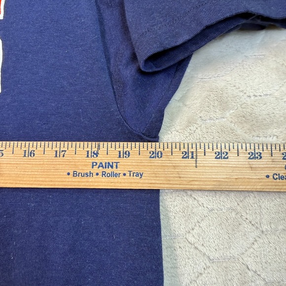 VTG Chicago Bears Champion Logo Helmet Shirt Sz Lg USA Made Single Stitch - Picture 6 of 9